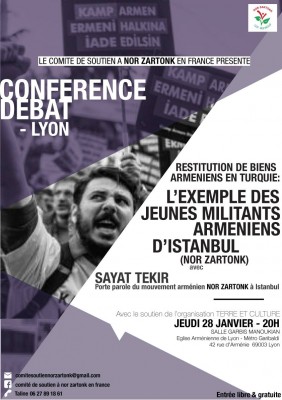 Conférence NOR ZARTONK à LYON